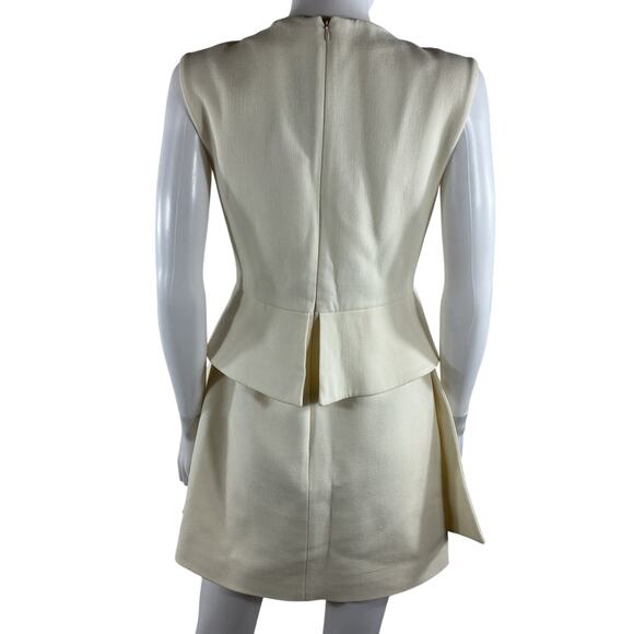 Alexis Structured Ivory Mckenna Dress Size S NWT - Picture 3 of 4